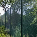 Low-Maintenance 358 High Tensile Wire Security Fence Anti-Climb 358 Trellis Gates Barrier System for Farm Sports