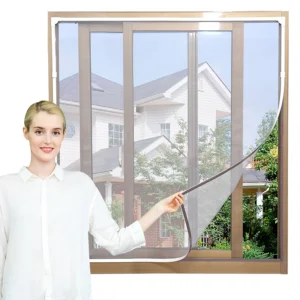 Magnetic Mosquito Curtain for Casement Windows Easy Install Door Window Screen Protector