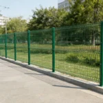 MaiFa 3D Curved Welded Mesh Fence Panels Weather Resistant Heavy Duty Metal ISO Certified for Garden Yard Perimeter Fence Panels