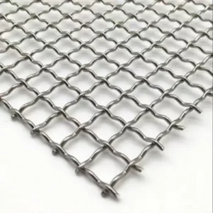 Manganese Steel Galvanized 304 316 Coal Mine Woven Wire Mesh 1 10 Mesh Steel Crimped Wire Mesh