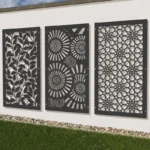 Manufacture Laser Cut Metal Screen Aluminium Metal Garden Screen Room Space Divider Manufacture Laser Cut Metal Screen Aluminium Metal Garden Screen Room Space Divider