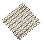 Metal Architectural Wire Mesh Decorative Stainless Steel Mesh for Cabinet Doors and Screen Partition