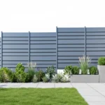 Metal Garden Fencing Aluminum Fence Panels Outdoor with Fence Trellis Gates