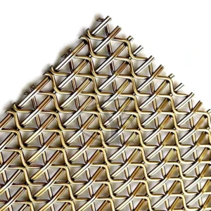 Metal Mesh Decorative Partitions Metal Woven Mesh