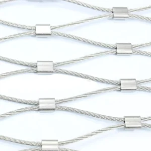 Metal Wire Mesh Stainless Steel Wire Rope Mesh Railing Filling Net