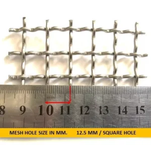 Mild Steel Stainless Steel Galvanized Steel Crimped Wire Mesh