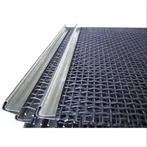 Mining Quarry Screen Mesh 65Mn High Carbon Steel Stainless Steel Wire Galvanized Anti Rust Wear Resistant Woven Welding Cutting