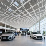 Modern Decorative Aluminum Mesh Panel for Ceiling Durable Material for Villas and Stores