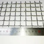 Modern Decorative Crimped Woven Steel Wire Mesh Fire Proof Metal Mesh for Screen Decorations