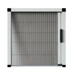 Modern Design Easy Install Aluminum Sliding Windows Waterproof Residential Window Screen Netting for Home Hotel Made Polyester