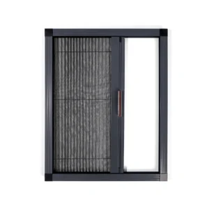 Modern Design Polyester Pleated Mesh for Trackless Window and Door Screens