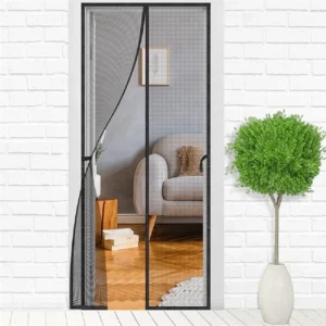 Modern Design Quality Lower Polyester Fiberglass Door Screen Easy Install Netting for Home and Outdoor Use