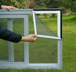 Modern Design Soft PVC & Glass Fiber Material Door & Window Screens Easy Installation & Factory Direct