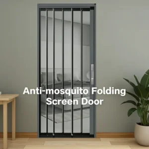 Modern Design Stainless Steel Door Window 20 Mesh Push Pull Invisible Screen Anti Theft Mosquito Insect Resistant Hotel Use 5