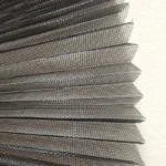 Modern Design Stainless Steel Pleated Window Screen Iron Aluminum Fiberglass Foldable Anti Mosquito Mesh Modern Design Stainless Steel Pleated Window Screen Iron Aluminum Fiberglass Foldable Anti Mosquito Mesh
