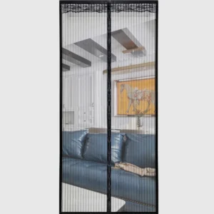 Modern Magnetic Door Screen Long Life Fiberglass Window with Reinforced Screen Netting for Home Polyester Aluminum PP Material