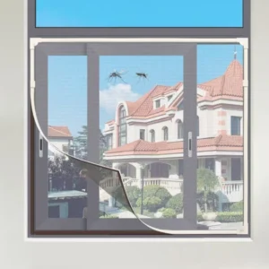 Modern Magnetic Mesh Window Screen Doors Are Durable and Mosquito Proof Suitable for Apartments