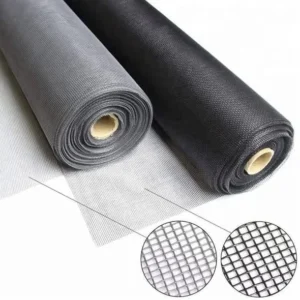 Modern Retractable Door Window Roll Design Easy Installation Magnetic Stainless Steel Mesh 18×16 Mosquito Proof