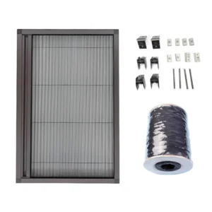 Modern Retractable Window Screen Sliding Mosquito Net Casement Window Accessories Design