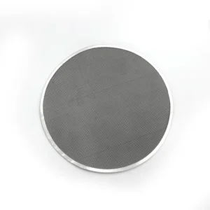 Multi layer Stainless Steel Woven Wire Mesh Round square Filter Mesh with Aluminum Edge Mesh Filter Screen Pack