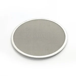 Multilayer Woven Metal Filter Mesh Aluminum Edge Round Screen Stainless Steel Filter Mesh Disc