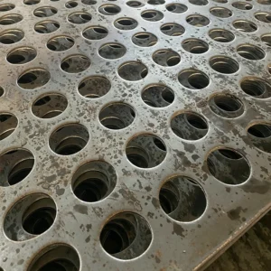 OEM ODM Customized Hot dip Galvanized Stainless Steel Wire Perforated Metal Mesh Bending Various Hole Shapes Sizes for Equipment