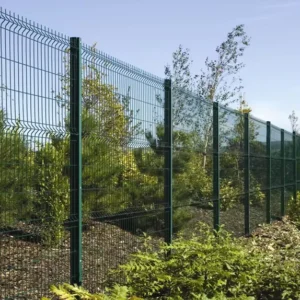 Outdoor Powder Coated 3D Curved Bending Welded Wire Mesh Fence Panel Factory Supply Welded Wire Mesh Fence