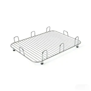 Outdoor Stainless Steel Barbecue Grill Wire Mesh With Accessory Pans for Outdoor Baking and Grilling