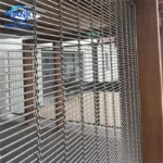 Outdoor Stainless Steel Elevator Decorative Woven Metal Wire Mesh Panel Curtain for Cabinet Doors