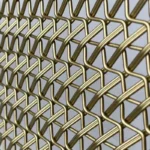 Oval Hole Decorative Metal Mesh Sheet for Modern Wall Cladding
