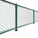 PVC Coated Galvanized Stadium Perimeter Netting Sports Fence Heat Chain Link Mesh Football Basketball Court School Stadium Easy