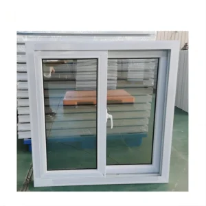 PVC Windows And Doors Factory UPVC Windows Standard Sizes With Double Glaze Glass And Mosquito Net