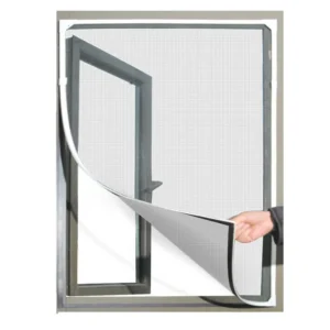 Patented Magnetic Fiberglass Protective Door/Window Screen