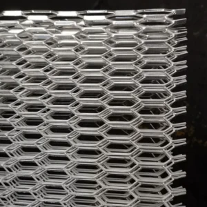 Perforated Aluminum Hexagonal Expanded Metal Mesh with Welding and Bending Services for Ceiling and Decoration