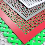 Perforated Aluminum Metal Netting Punching Round Hole Decorative Honeycomb Metal Mesh by China Factory Price
