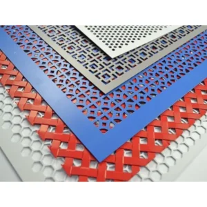 Perforated Metal Sheet Round Hole Perforated Metal Mesh Perforated Sheet Metal