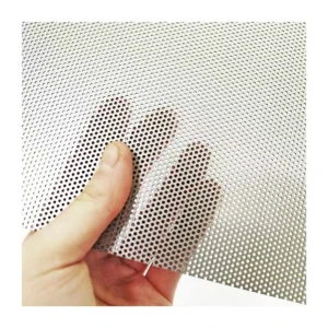 Perforated Metal Stainless Steel Round Hole Mesh Speaker Grille