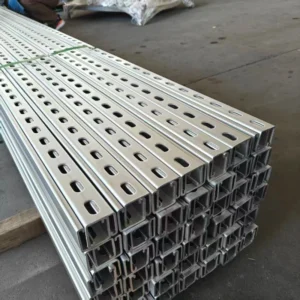 Perforated Profile C 62 X 41/41 X 41 X 3000 Mm Galvanized Steel With Welding & Bending Services