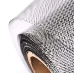 Plain Weave Metal Filter Screen Square Stainless Steel Woven Wire Mesh for Industry Filtration and Construction