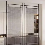 Popular Beautiful Decorative Stainless Steel Woven Chain Link Ring Wire Mesh Screen Curtain Wall Ming Xing Customizable
