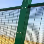 Powder Coated 385 Anti-Climb Fence Residential Villa Protection Welded Mesh Guardrail with Square Post Powder Coated 385 Anti-Climb Fence Residential Villa Protection Welded Mesh Guardrail with Square Post