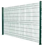 Powder Coated 3D Curved Wire Mesh Fence in Multiple Colors High Strength Steel 3D Curved Wire Mesh Fence Anti Climb