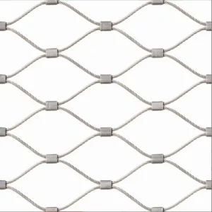 Professional Standard Stainless Steel Wire Rope Net Cable Mesh Metal Rope Mesh Netting for Sale