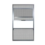 Pull Down Retractable Fly Screen Window Screen Net Stainless Steel Window Mosquito Pull up Fly Screen