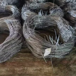 Putanka Anti-Tank Barrier Steel Wire Track Winding Mesh Spiral Weave Entanglement Wire Mesh Unconspicuous Secure Barrier
