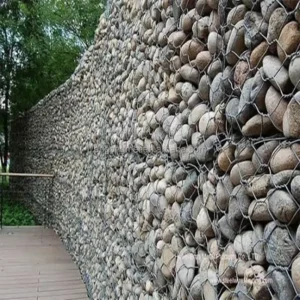 Quick Installation Strong Permeability Hexagonal Stone Cages Gabion Box Galvanized Wall Wire Netting for Dams