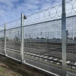 Railway Protection 358 Anti Climb Security Panels Galvanized Steel Railway Fence for Cattle Garden Outdoor Protection