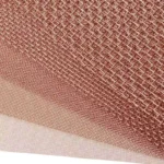 Red Copper Woven Wire Mesh Roll for Electromagnetic Shielding Applications