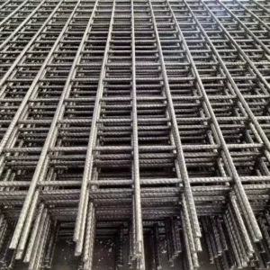 Reinforced Concrete Steel Bar Mesh Plain Weave Carbon Steel Welded Mesh Building Gabion Welding