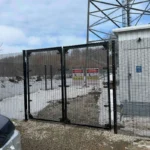 Residential Anti Climb Security Fence Anti Theft Ranch Use 3D Modeling Service Galvanized Steel Customizable Height